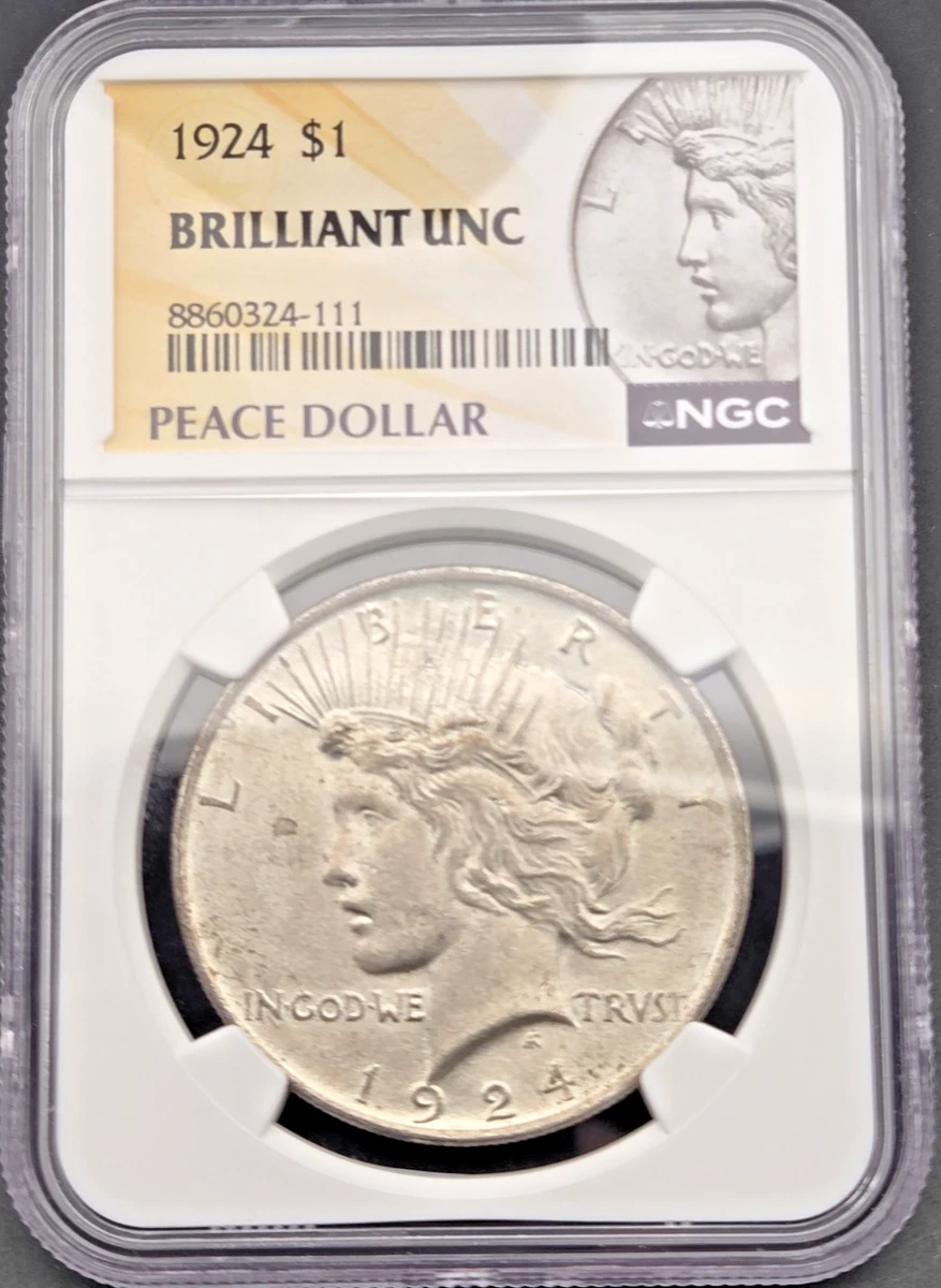 25+ Peace Dollars 1924 for sale | Updated Oct 2026