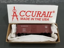 Accurail HO #3382 B & O AAR 40' Steel Boxcar #465482 Unassembled Kit IOB
