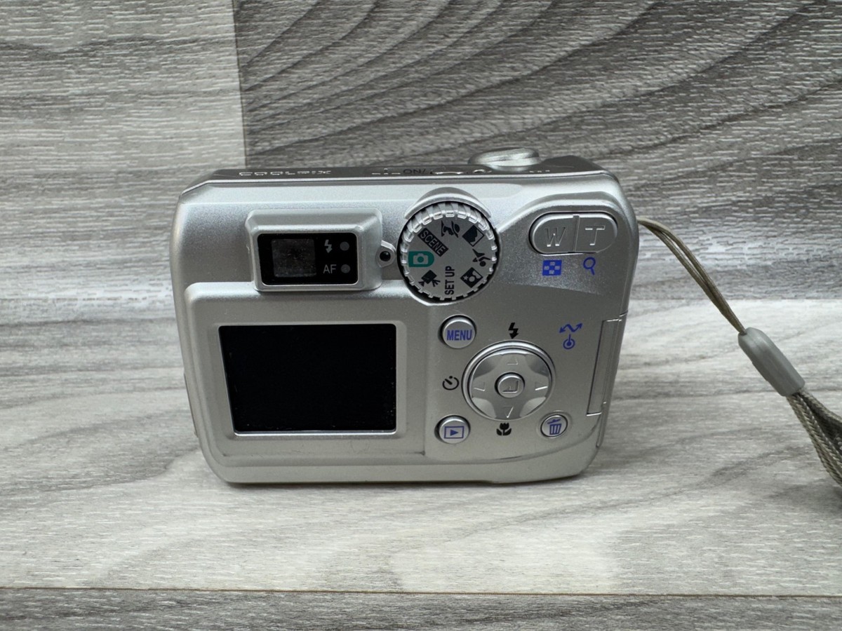 Nikon COOLPIX 3200 3.2MP Digital Camera - Silver for sale online