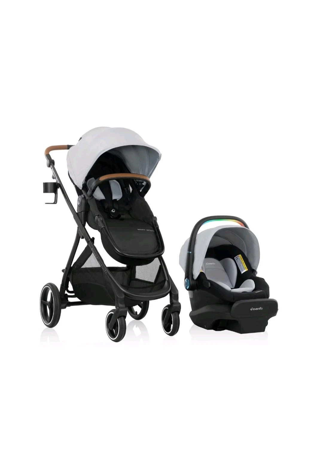 Evenflo Shyft Intuiti Travel System Stroller and Car Seat TS101212570WMT