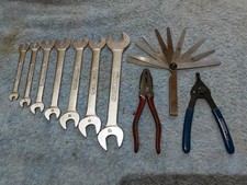 Metric Spanners 6 to 22mm Circlip Pliers Feeler Gauge Car Bike Mechanic Tools