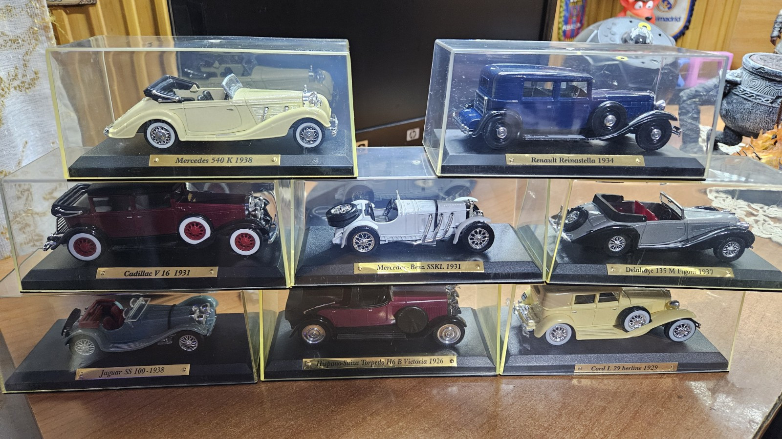 Set di 8 Auto Modellismo DeAgostini