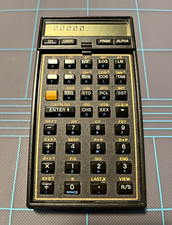 Hewlett-Packard HP-41CV Vintage Calculator w/ HP Zipper Case