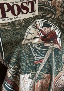 Norman Rockwell Blanket | eBay