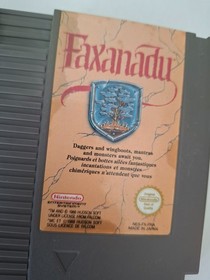 Faxanadu Nintendo nes pal B fra / fah