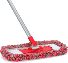 Dust Mops for Hardwood Floors Cleaning Washable Wet and Dry Mop with 58" Long...