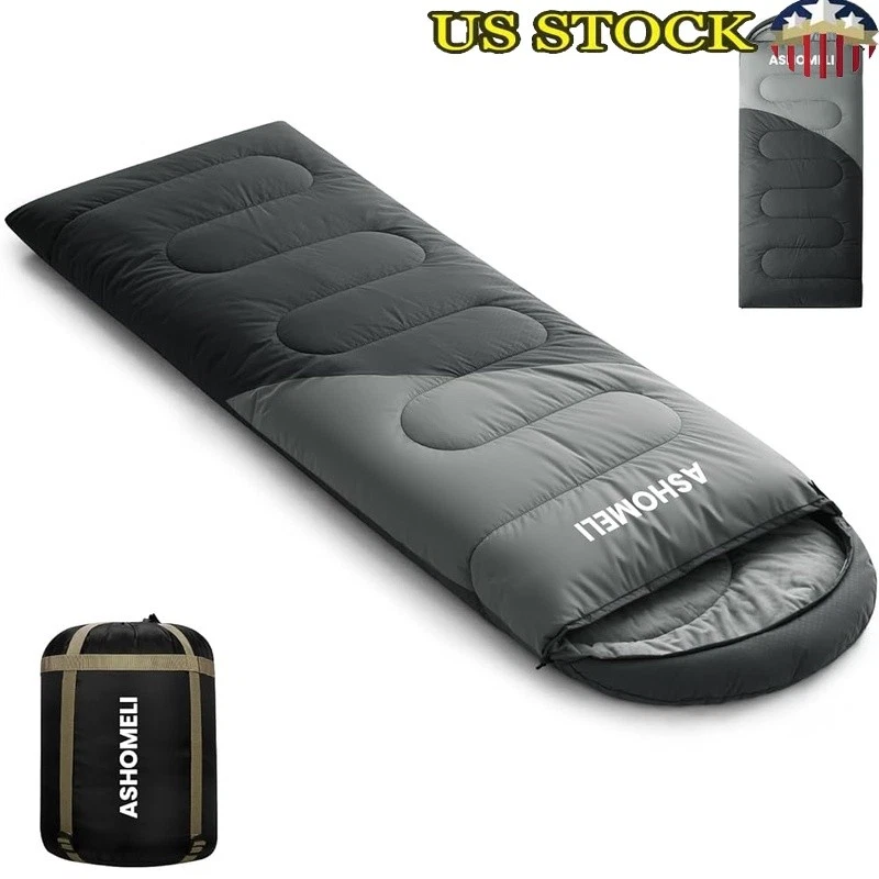 Waterproof Ultralight Sleeping Bag Cold Weather Camping Hiking & Travel New