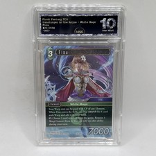 Final Fantasy TCG Gunslinger In The Abyss Fina 26-055H Graded 10 Gem Mint Card