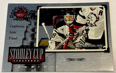 1997-98 Donruss Canadian Ice #22 DOMINIK HASEK Stanley Cup Scrapbook Silver/1500