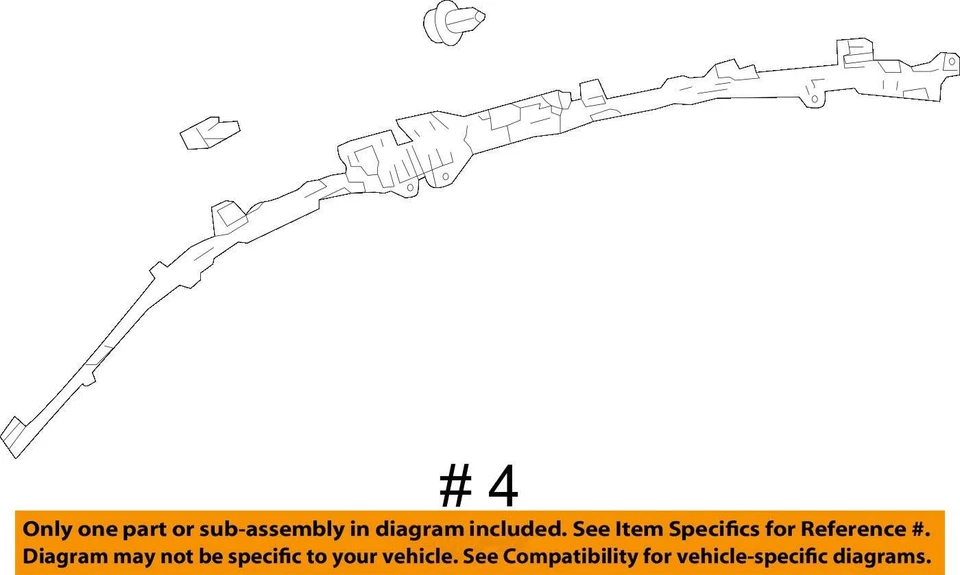 2018 TO 2020 LEXUS LS500 Passanger SIDE Right  ROOF CURTAIN AIRBAG OEM Foto 4 de 4