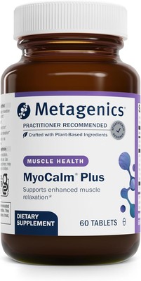 Metagenics MyoCalm Plus - with Passionflower, Valerian 60 Count (Pack of 1) 