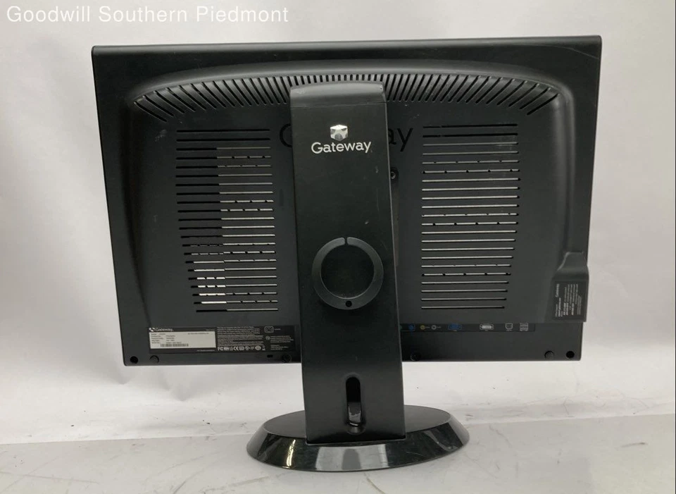 Gateway LP2407 24" 1920x1200 DVI-D VGA LCD Computer Monitor - Tested - Image 2 of 4