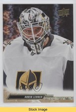 2022-23 Upper Deck Series 1 Speckled Rainbow Foil Robin Lehner #183 READ 0p91