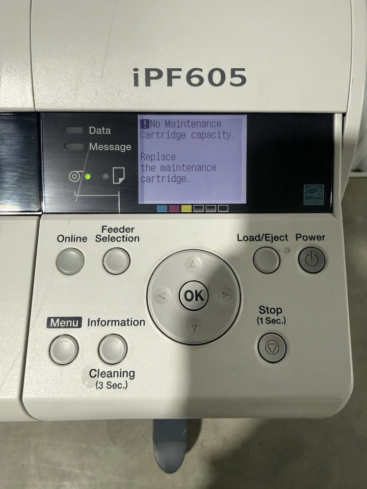 Impressora Canon imagePROGRAF 24" iPF605 Grande Formato -Local - Liga -Leia abaixo - Imagem 2 de 4