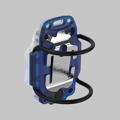 Armytek Crystal PRO UV Stirnlampe Blau - 200 Lumen, Weiß / Rot / Grün
