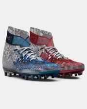 Under Armour UA Highlight MC LE USA Football Cleats Men's No Lid on Box NEW