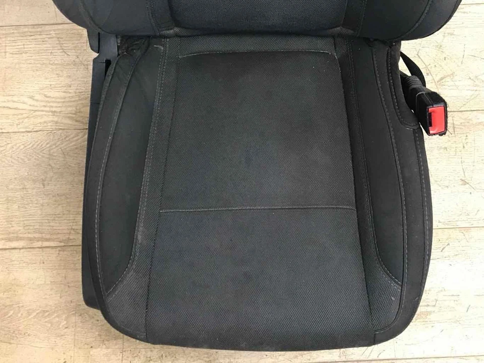 Se adapta a Dodge Charger R/T 2015-2023 asiento manual pasajero delantero derecho tela negra Foto 4 de 4