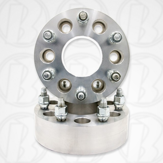 2 pc Chevy Colorado GMC Canyon 6x120 to 6x5.5 Adapters / 1.5" Wheel