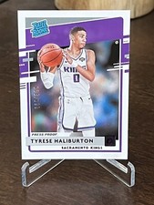Tyrese Haliburton 2020 Donruss Rated Rookie Purple Press Proof /199