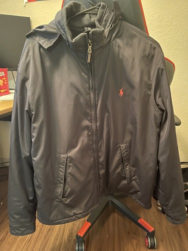 POLO Ralph Lauren Jacket Black Large | eBay