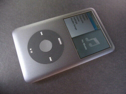 Apple IPOD CLASSIC 160GB 7TH GENERATION A1238 Silver/Black &DATA CABL (ORIGINAL)