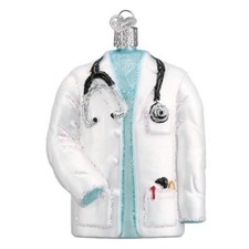 Old World Christmas - Doctor's Coat Ornament - 36246