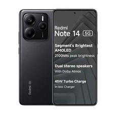 REDMI Note 14 5G Black 256 GB 8GB RAM 6.67 " Global Version  NO TARIFFS IN USA  