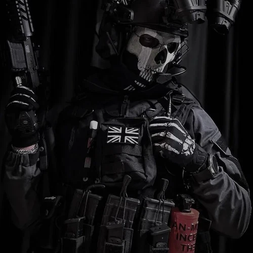 New\UK Hot Ghost Mask V2-Operador MW2*COD Cosplay Tactical Skull Full Face Mask@ - Picture 9 of 20