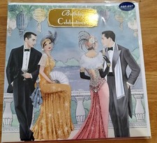 CLINTONS ART DECO  POP OUT BIRTHDAY CARD    9" X 9"    BRAND NEW & SEALED