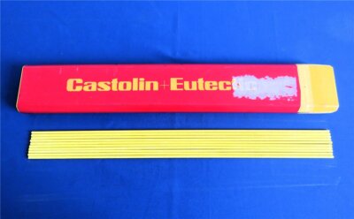 2,5 kg Castolin 18 F Messing Hartlot mit Silber Ø 4 mm flußmittelumhüllt ISO 