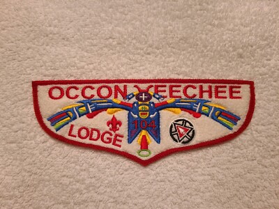 Order of the Arrow Occoneechee Lodge 104 C-11 Centennial Chenille OA BSA