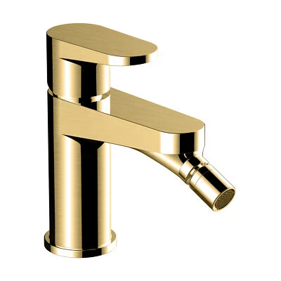 RAK CERAMICS RAK Ischia Bidet Mixer Tap Without Waste - Brushed Gold