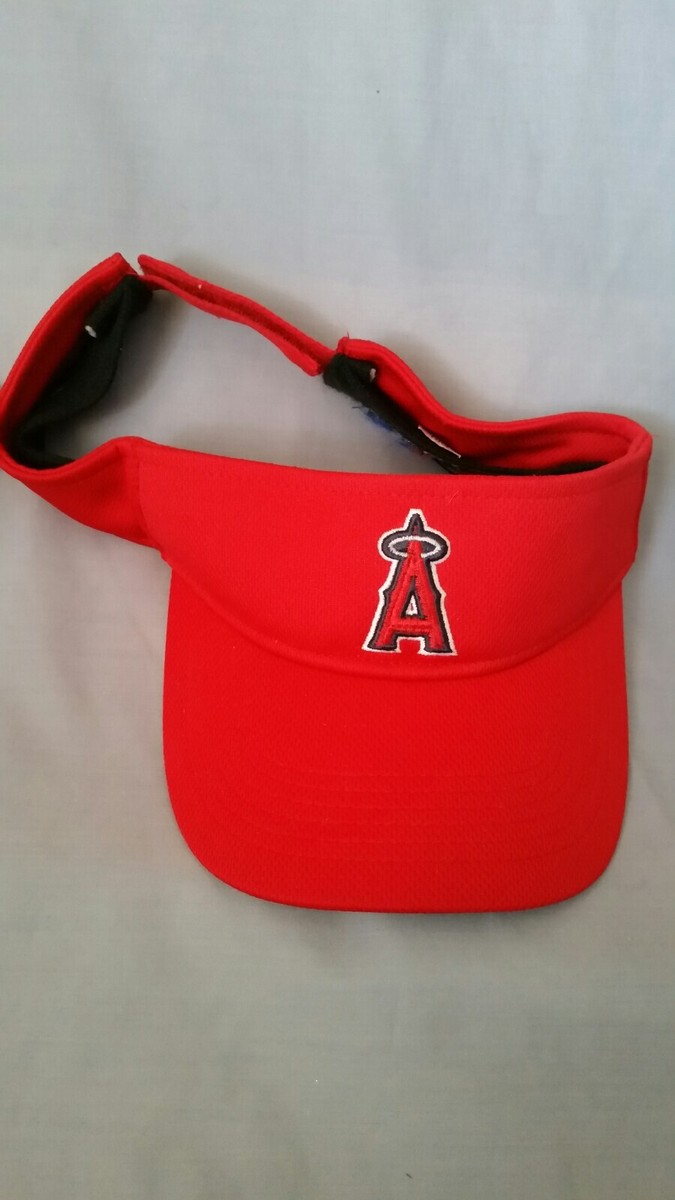 Los Angeles Angels MLB Red Visor Adjustable OSFM Baseball OC 