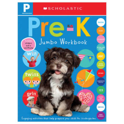 Jumbo Workbook: Pre-K (Scholastic Early Learners) - Paperback - VERY GOOD