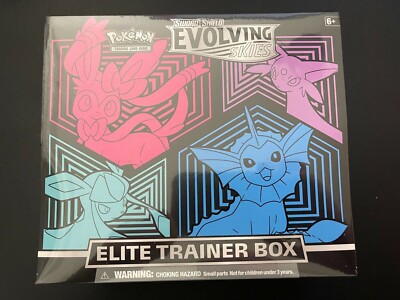Pokemon Evolving Skies Elite Trainer Box Sword and Shield 7.0 Englisch TCG *2*