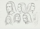 The Twelve Kingdoms Juuni Kokki Original Model Sheet Print Copy Pierrot — photo 3