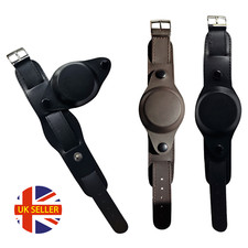 18mm 20mm Military Cuff Style Genuine Leather Watch Strap with Watch Cover