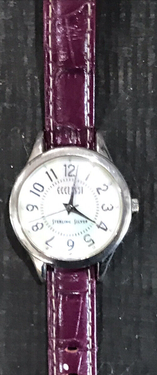 Vintage Sterling Silver 925 Ecclissi 23183 Watch Genuine Vintage Sterling Silver 925 Ecclissi 23183 Watch Genuine
