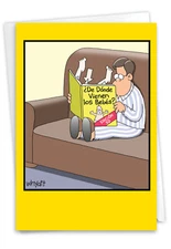 Baby-De Dónde Vienen los Bebés: Hilarious Single Card with Envelope