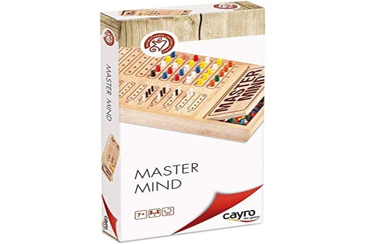 Игра Cayro: Детская настольная игра Master Mind, коричневая