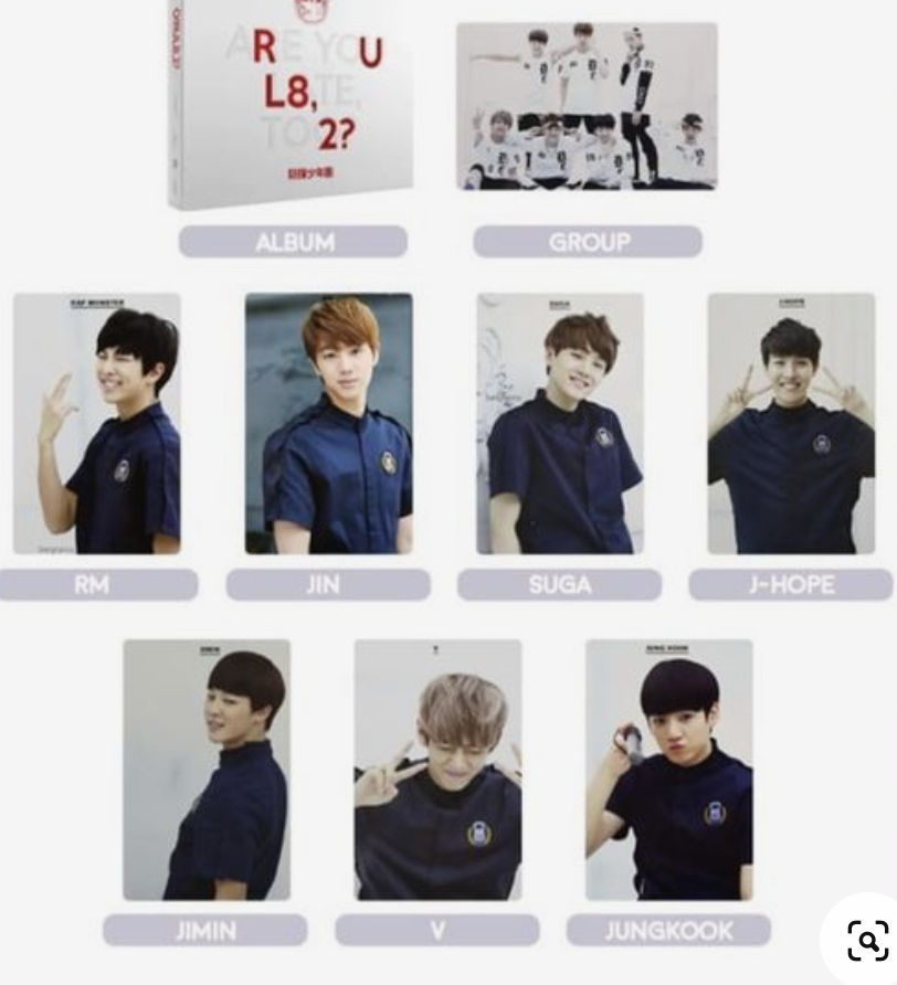 BTS O!RUL8,2 ARE YOU LATE TOO OFFICIAL PHOTOCARD orul8