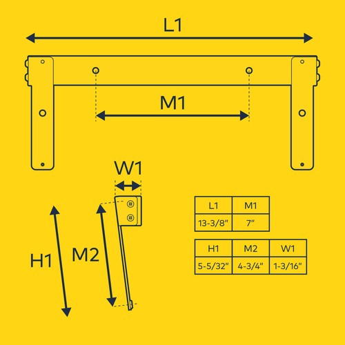 License Plate Vertical Mounting Bracket NanoFlare NFLH06-REV.1 Strobe Light Head - Picture 4 of 5
