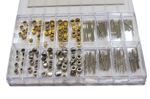 Watch Crown Set Winding Manual Mechanical Watch Crowns Axis Winder Repair Parts - 第 11/12 張圖片