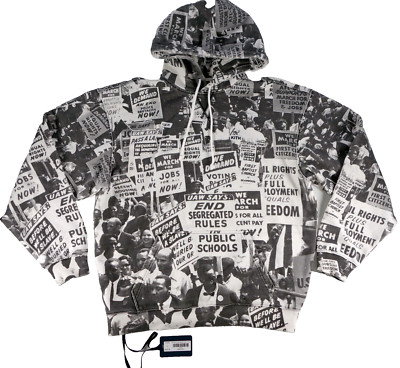 KITH March On Washington Sweatshirt HOODIE Large MLK Marting Luther King Jr NWT