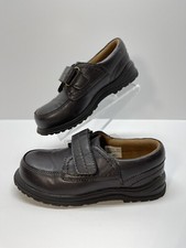 The Childrens Place Boys Brown Strap/Loafer Dress Shoes Size 11
