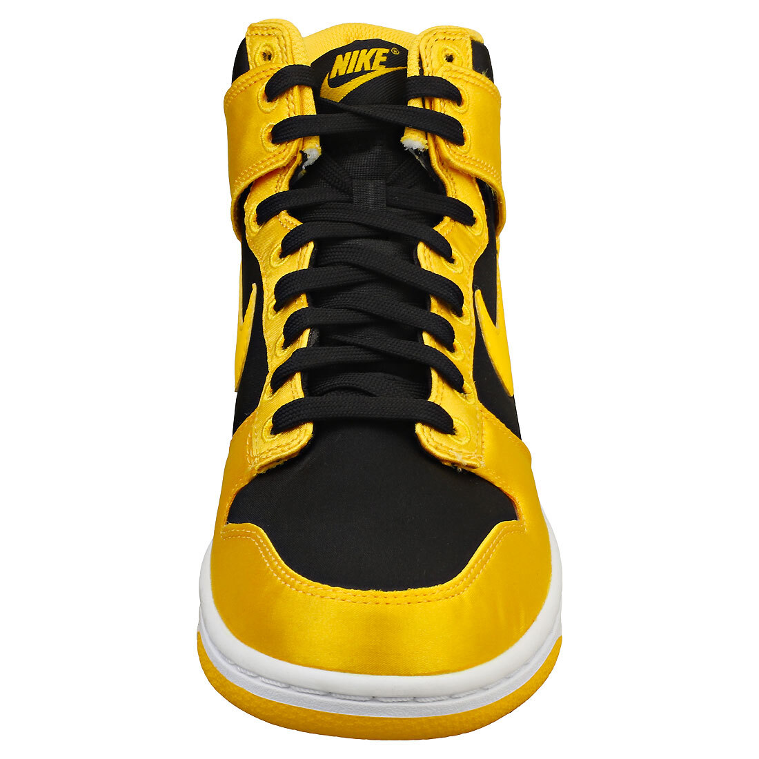 Nike Dunk High Womens Black Yellow Fashion Sneakers - 6.5 US Nike Dunk High Womens Black Yellow Fashion Sneakers - 6.5 US
