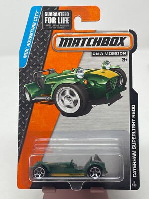 2013 Matchbox On A Mission Caterham Superlight R500 9/120