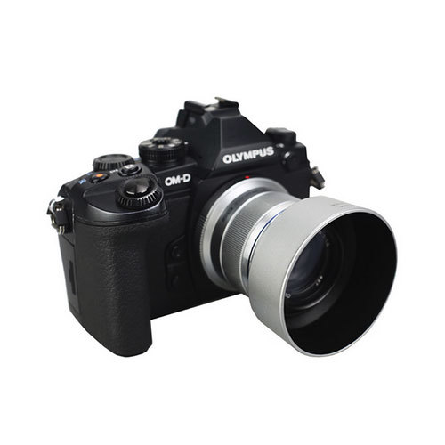 JJC LH-J40B Gegenlichtblende Für Olympus M.Zuiko 45mm F/1.8 – Schwarz, Professioneller Objektivschutz
