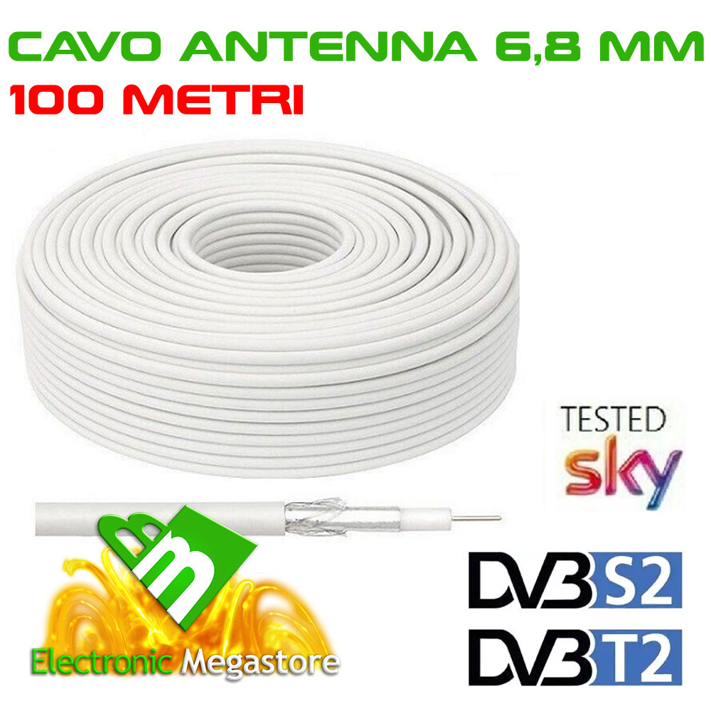Cavo Antenna Tv 10 Metri | Confronta Prezzi - Foto 2