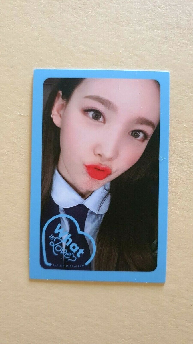 TWICE 5th mini album What is love Official Photocard photo card
